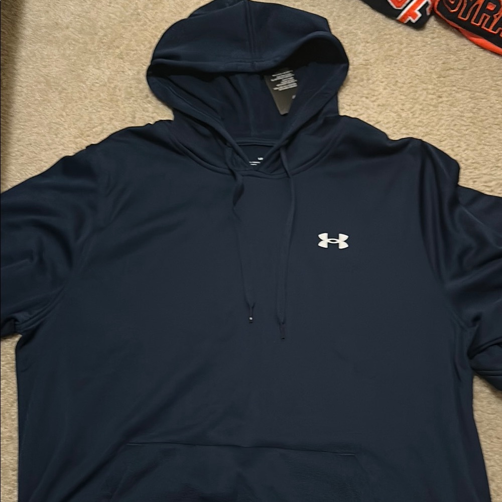 Under Armour Dark Blue Pullover with Logo